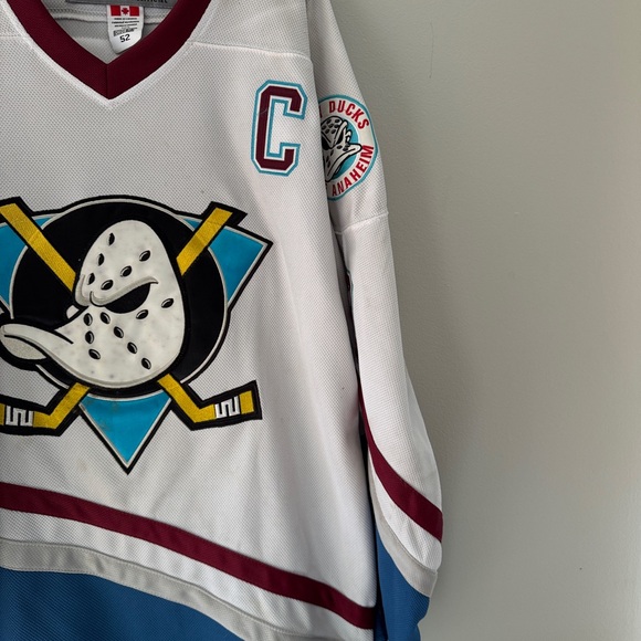 NHL Other - Paul Kariya "Throwback" CCM Jersey Anaheim Mighty Ducks XL